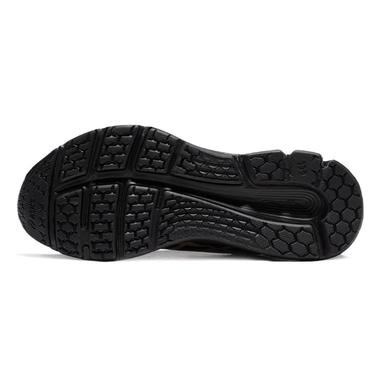 Asics Gel-Pulse 11 Comfortable Fabric Synthetic Leather Durable Breathable Low-Top Training Running Shoes Women sneaker Black Gold 1012B138-001