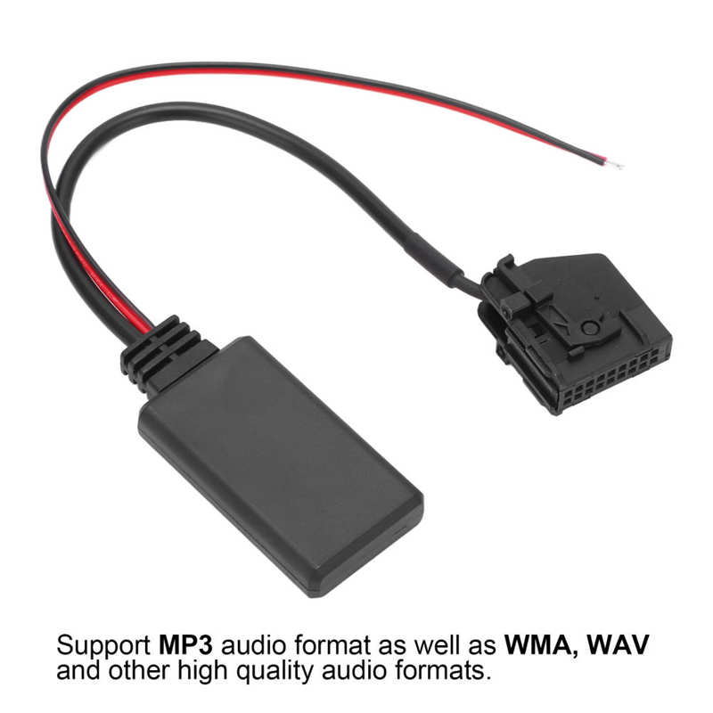 Car Bluetooth AUX IN Cable Lightweight Bluetooth Radio AUX IN Cable Replacement for Blaupunkt COMAND for