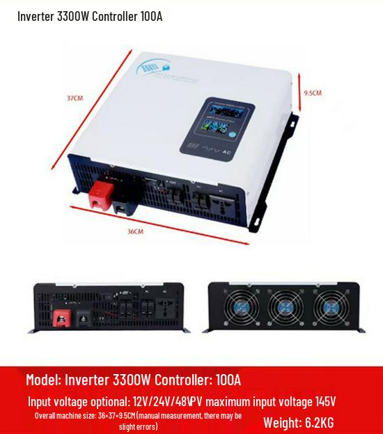 Home Off-Grid All-in-One Inverter Controller (12/24/48V)