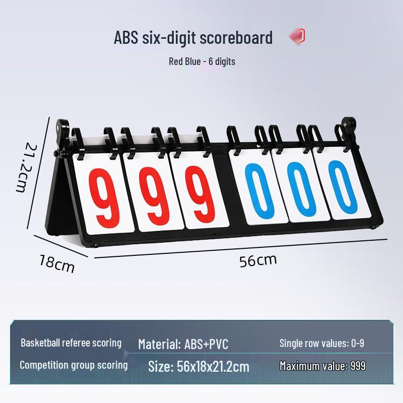 Multi-Sport Floor Standing Flipper Scoreboard