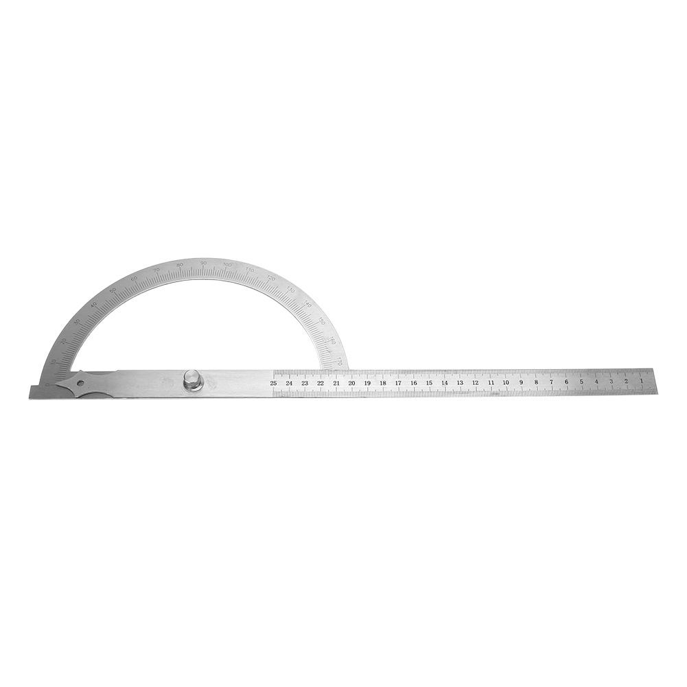 Protractor Ruler Protractor Angle Finder Round Head Protractor 0-180 Degree Woodworking Carpentry Tools