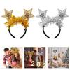 Children Adults Headbands Sequins Hairband Multifunctional Halloween Headgear Wedding Hair Accessory