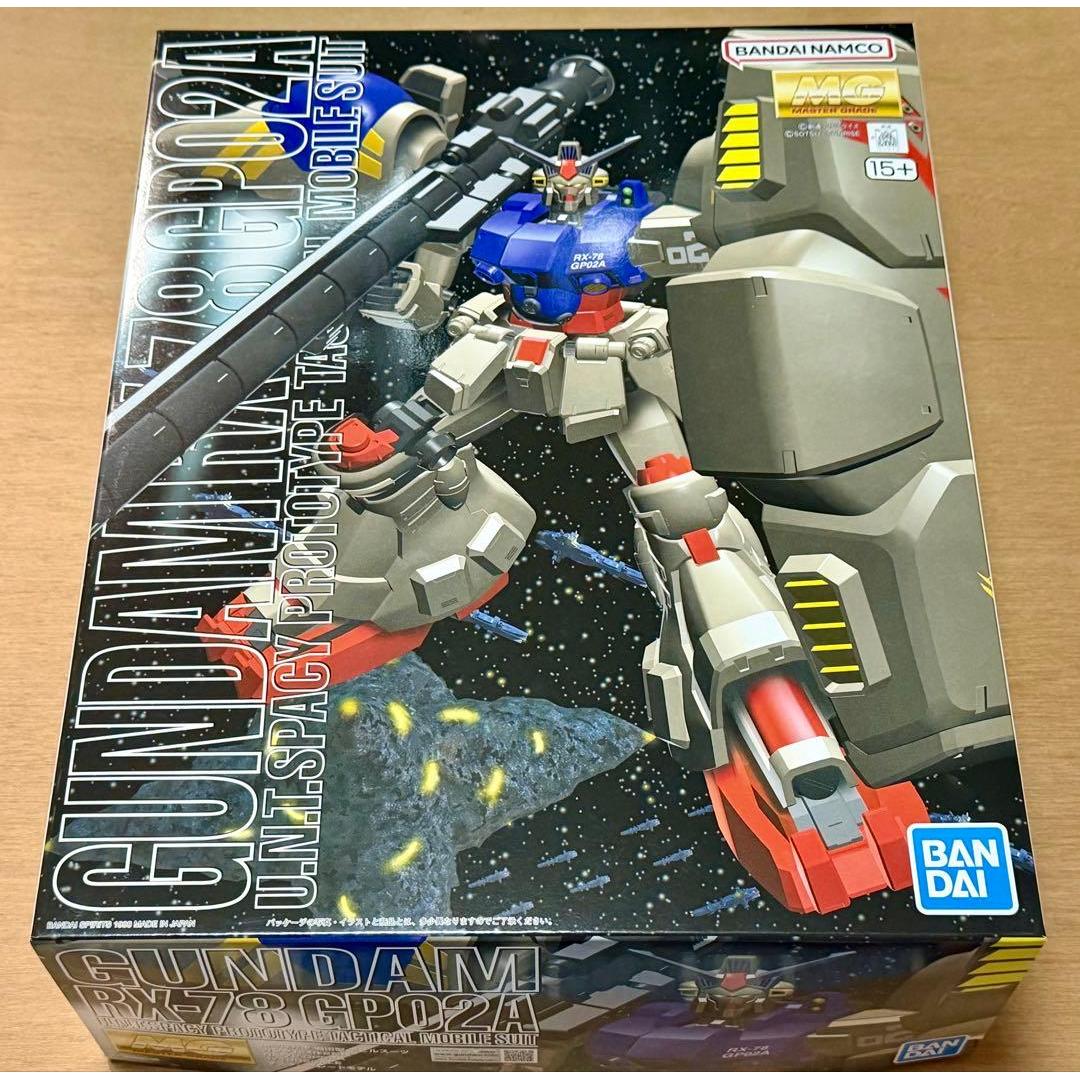 Used MG 1/100 RX-78 GP02A Gundam Prototype Unit 2