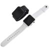 Square Silicone Digital Watch Red Led Watches Metal Wristwatch Sport Clock Hours