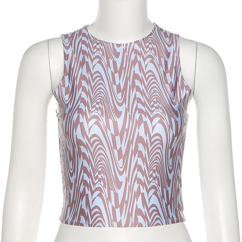 35 Styles Sexy Y2K Lace-up Cropped Camouflage Top - 90s Retro Backless Summer T-shirt for Women