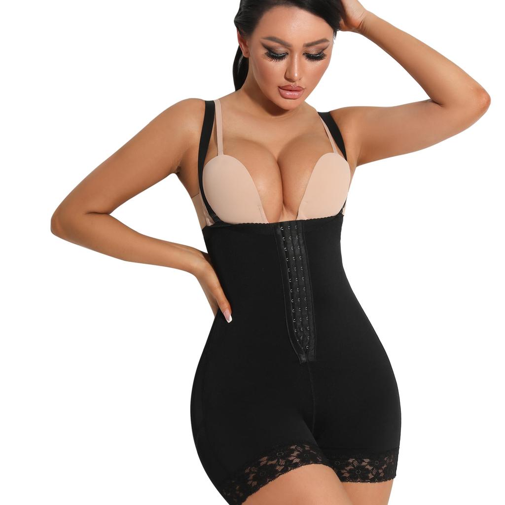 Pás Columbia, plastický pás na celé tělo, zvedák hýždí, lifting, punčocháče, břicho, kontrolní spodní prádlo, posilovač pasu, stehen, zeštíhlení v černém odstínu
