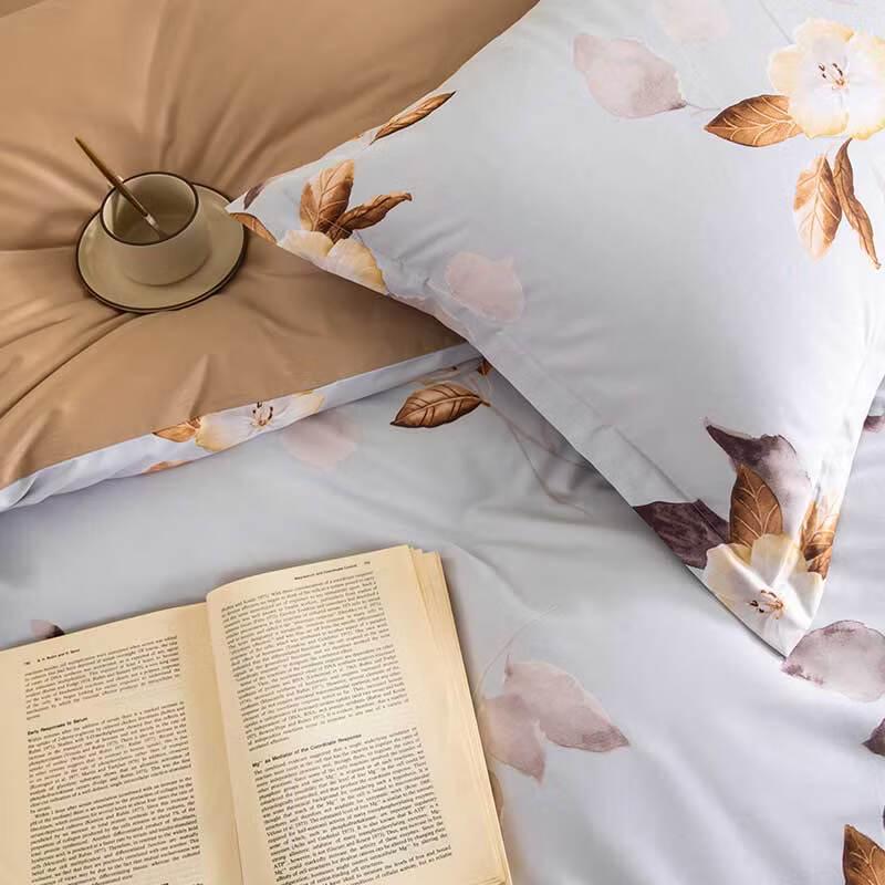 Hengyuanxiang Classical Elegance All-Cotton 4-Piece Bedding Set