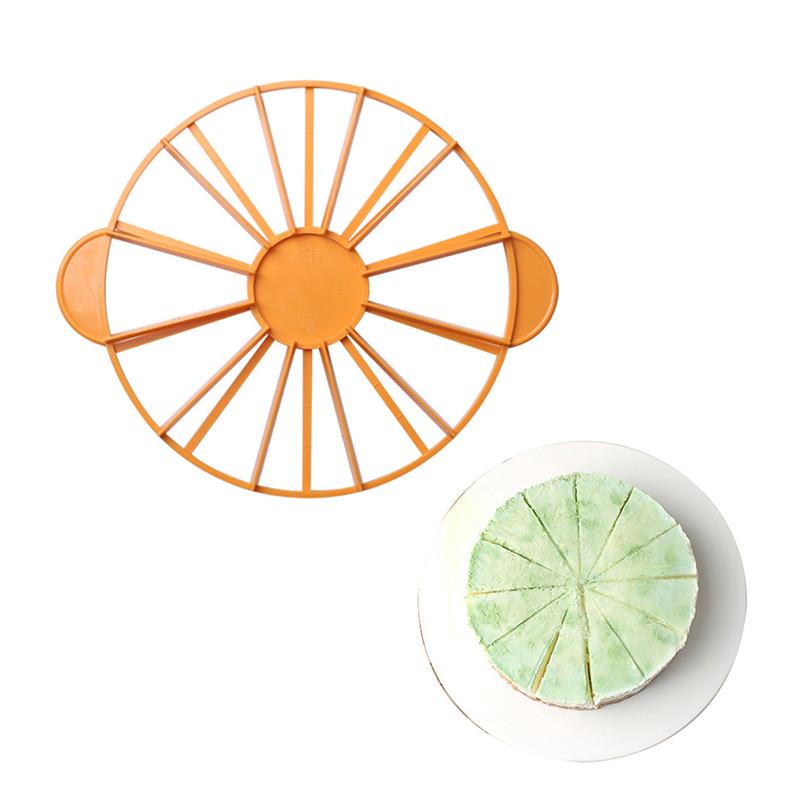 10/12 Slices Cake Equal Portion Cutter Round Bread Cake Mousse Divider Slice