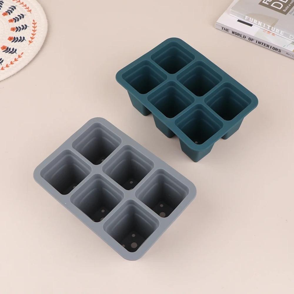 

Breathable Nursery Cups Silicone Plant Germination Tray For Herb Flower Seeds білий
