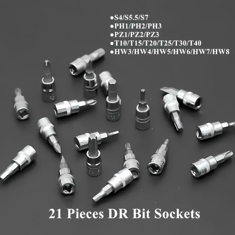 46-piece Socket Wrench Set Automobile and Motorcycle Set Household Hardware Combination Toolbox