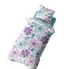 K Collection Rotary Floral Panelled Duvet Set