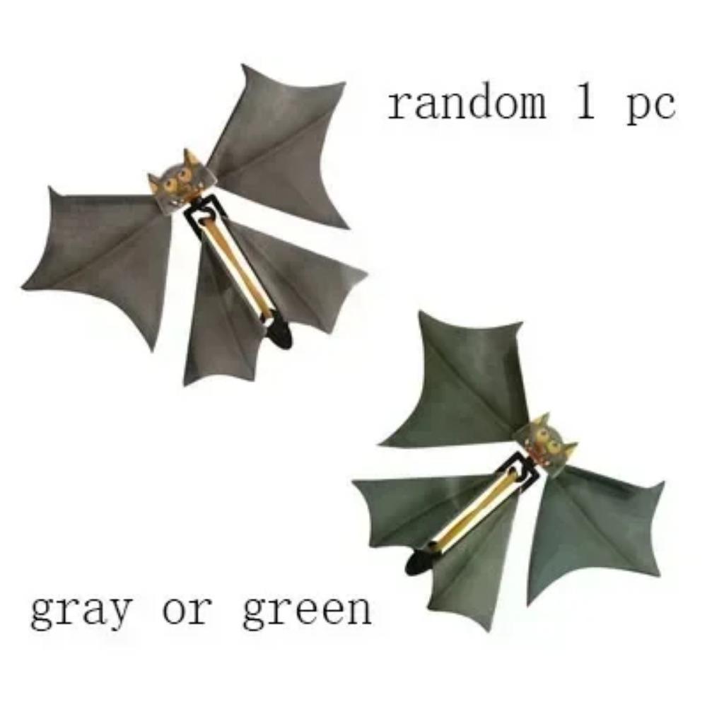 Magic Bat Flying Bat Hand Transformed Flying Butterfly Magic Props Funny Surprise Pranks Magic Toys Pranks Toy Halloween Gifts