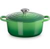 Le Creuset Signature Round Casserole 24 Cm Bamboo Green 4.2 L (21177244082430)