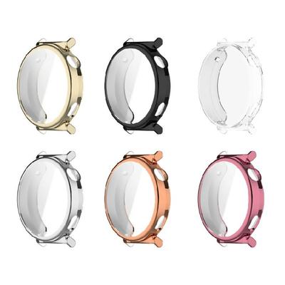 Scratchproof Shell Bumper Frame Case Protector Cover Full Coverage Shell for Watch GT5 41MM Flexible Housing Case