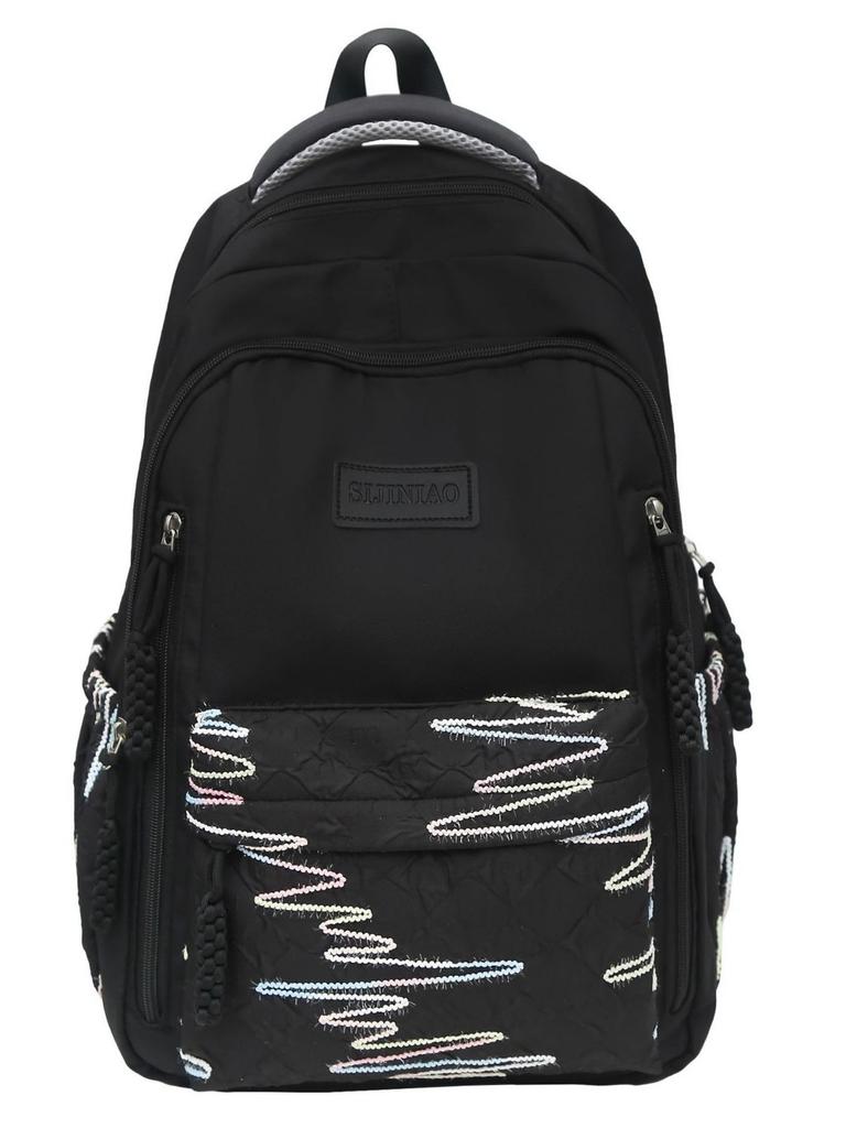 Small Cute Korean Style Backpack With Nylon For School Use