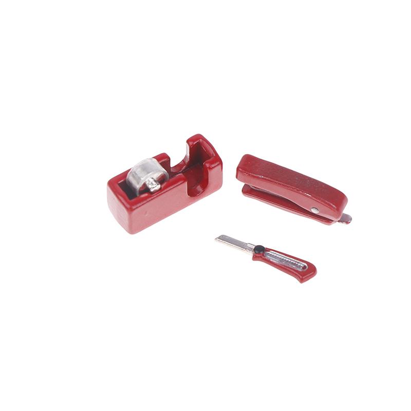 Kreatives Mini-Schreibwaren-Simulations-Lernmaterial-Modell Reduziertes Lernzubehör