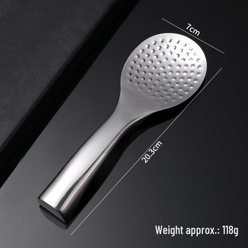 ZISIZ 304 Stainless Steel Non-Stick Standing Rice Scoop (2-Pack)