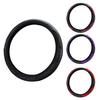 Steering Cover Tight Stitch Eco-friendly Decorative Faux Leather Anti Slip Steering Wheel Cover for Decoration