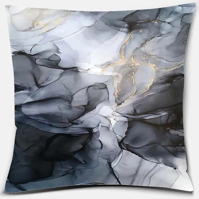 Ink Art Pattern Pillowcase Office Living Room Home Pillowcase Car Ornaments