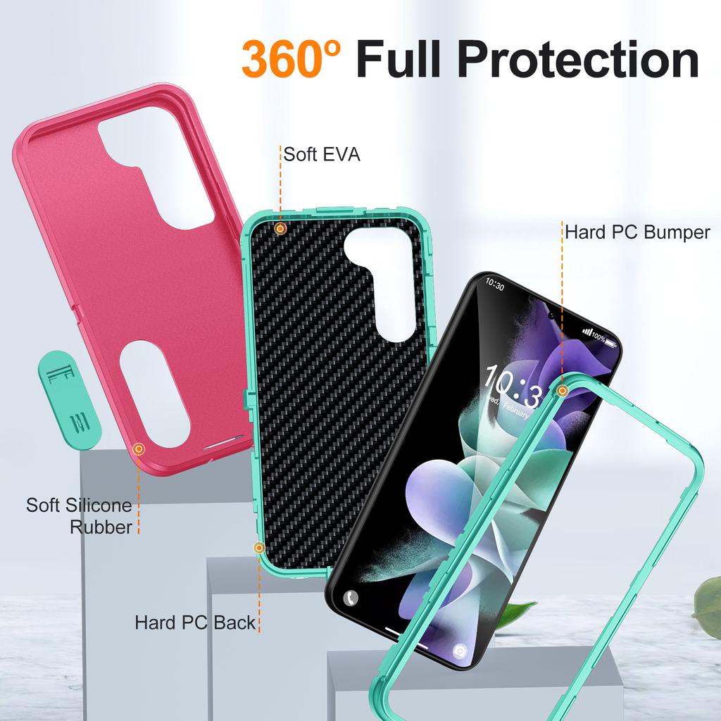 Portable Strong Protection Kickstand Case For Samsung Galaxy S23 Ultra S 23 Plus S22 Ultra A54 A14 A04s A53 A13 Cell Phone Cover