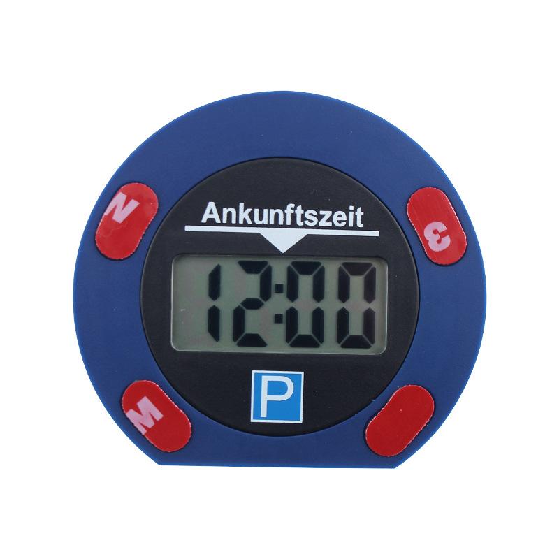 3 Styles Electronic Digital Parking Timer LCD Dual Digit Screen Display Parking Timer Clock Parking Meters German Version style 2