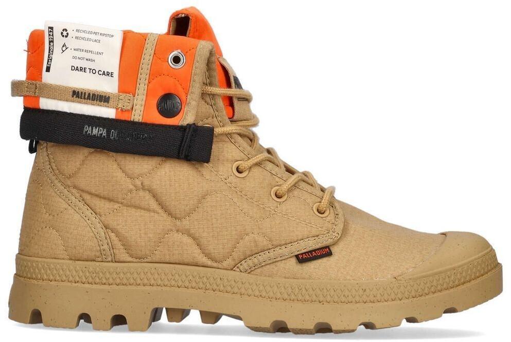 Palladium Baggy Re-Quilted Caramel Boots