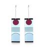 Japanese Style Demon Slayer Mutsuki Haya Female Demon Earrings