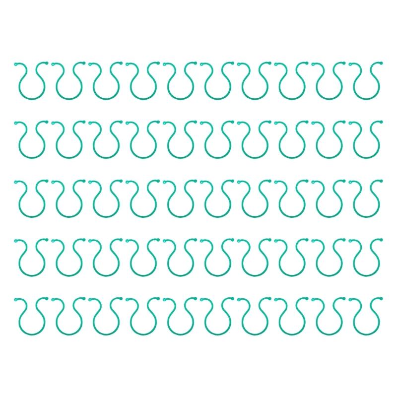 Gentle Plant Support Clips for Climbing Vine Reusable Durable Plastic Clips Tomato Cucumber Gardening Indoor Outdoor Use