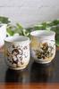 Waza No Kura Pair of Stylish Kutani Ware Featuring the Wind and Thunder Made In Japan by Japanese Tableware Teacups, Gods,