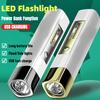 High Powe LED Flashlight With Side Strong Light USB Rechargeable Torch Ultra Bright Lamp Mini Portable Lantern Emergency Outdoor