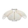 Exquisited Chest Chain Imitation Pearls Tassels Layered Necklace Shawl Beaded Body Jewelry for Elegant Evening Parties