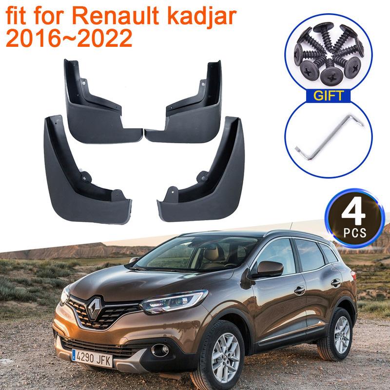 

4 шт. Для Renault Kadjar 2016 2017 2018 Брызговики Передние Колеса Грязезащитные Щитки Крылья Защитные Накладки Аксессуары для Стайлинга Автомобиля