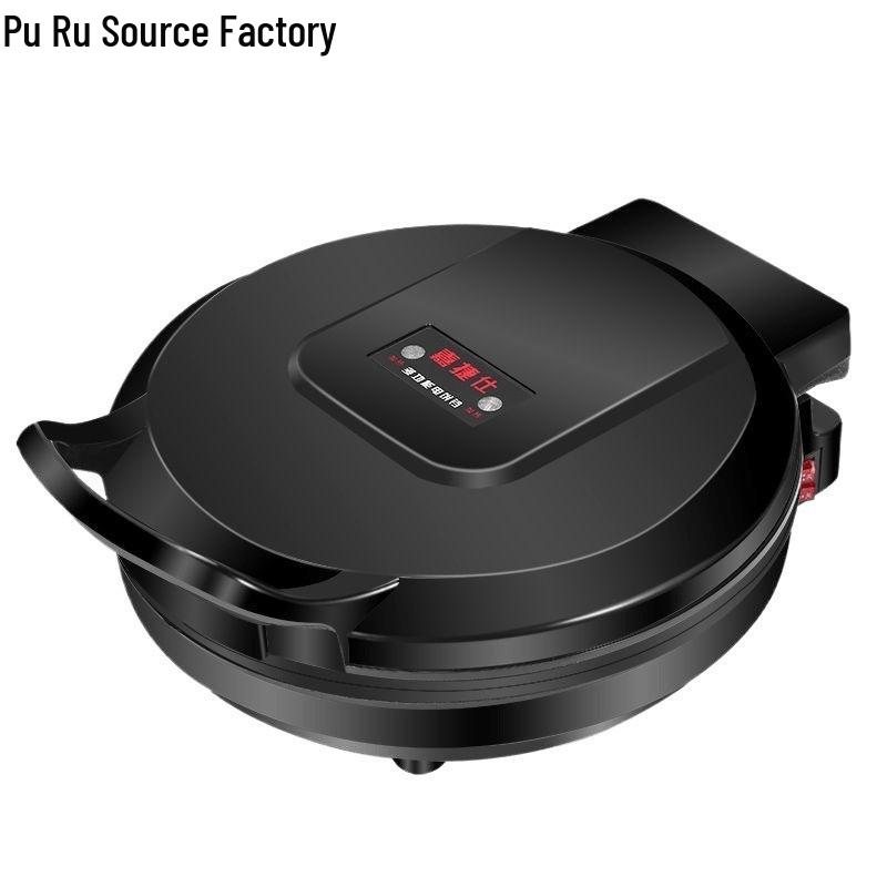 Electric Double-Sided Pancake Maker: Non-Stick, Auto Power-Off, Deepened Design for Frying & Grilling