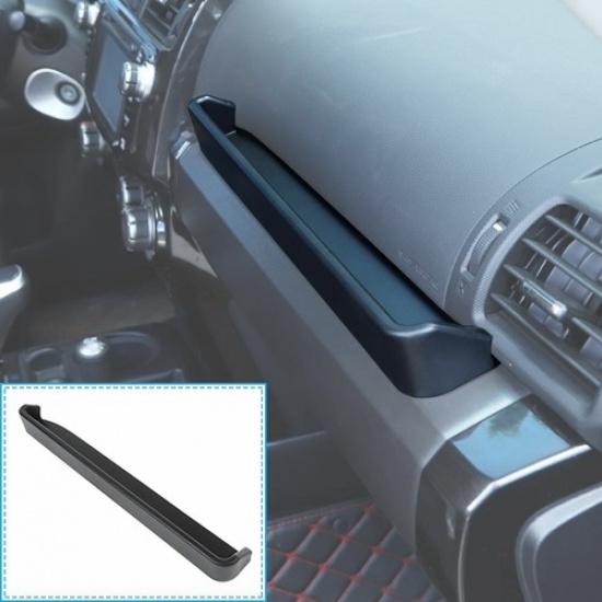 Passenger Armrest Storage Box Tray Organizer For 4Runner 2014+ Black Accessories