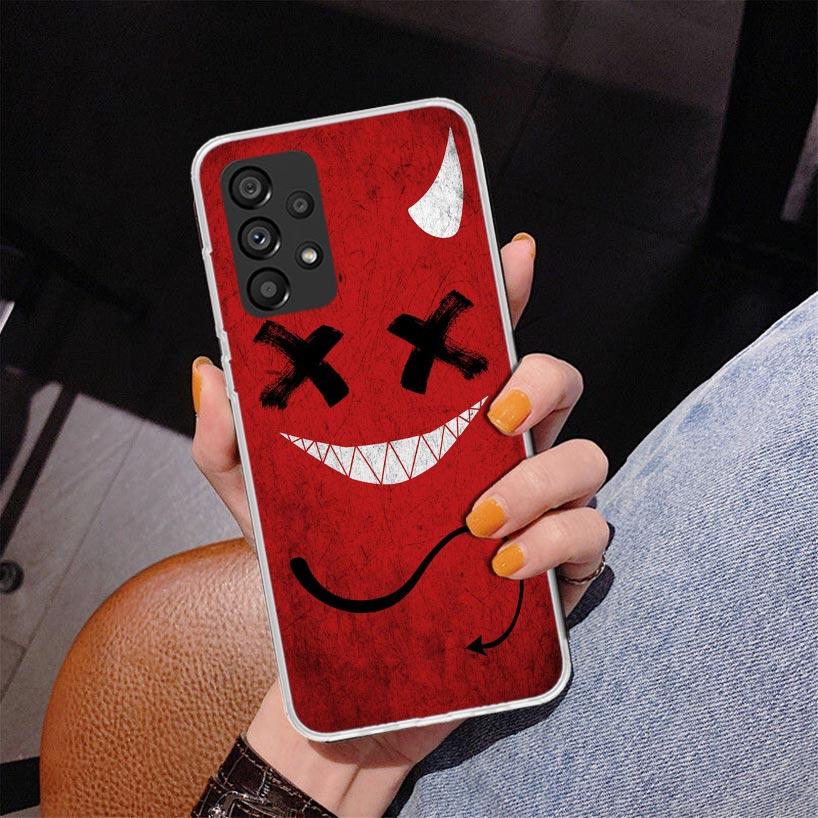 

Чехол для телефона в стиле Аниме Плохой парень Дьявол для Samsung Galaxy A17 A37 A57 A16 A26 A36 A56 A15 A14 A13 A55 A54 A53 A35 A34 A33 A25 A24 A23 A5 Samsung A34