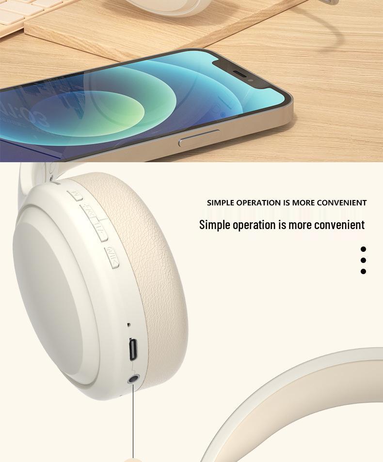 Kids Wireless Over-Ear Bluetooth Headphones with Learning Monitor and Long Battery Life