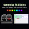USB-C Customized Keyboard Mini Copy Paste 2 3 6 Keys Knob with LED RGB Light Mechanical Hot Swap Programmable Macro Keypads