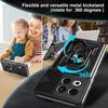 Slide Lens Armor Funda for Tecno Spark 30 Pro 4G Case Magnetic Rotate Ring Stand Holder Cover for Tecno Spark 30 Pro 4G Case