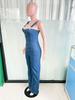European & American Women's Fashion Casual Sexy Wide-Leg Denim Overalls