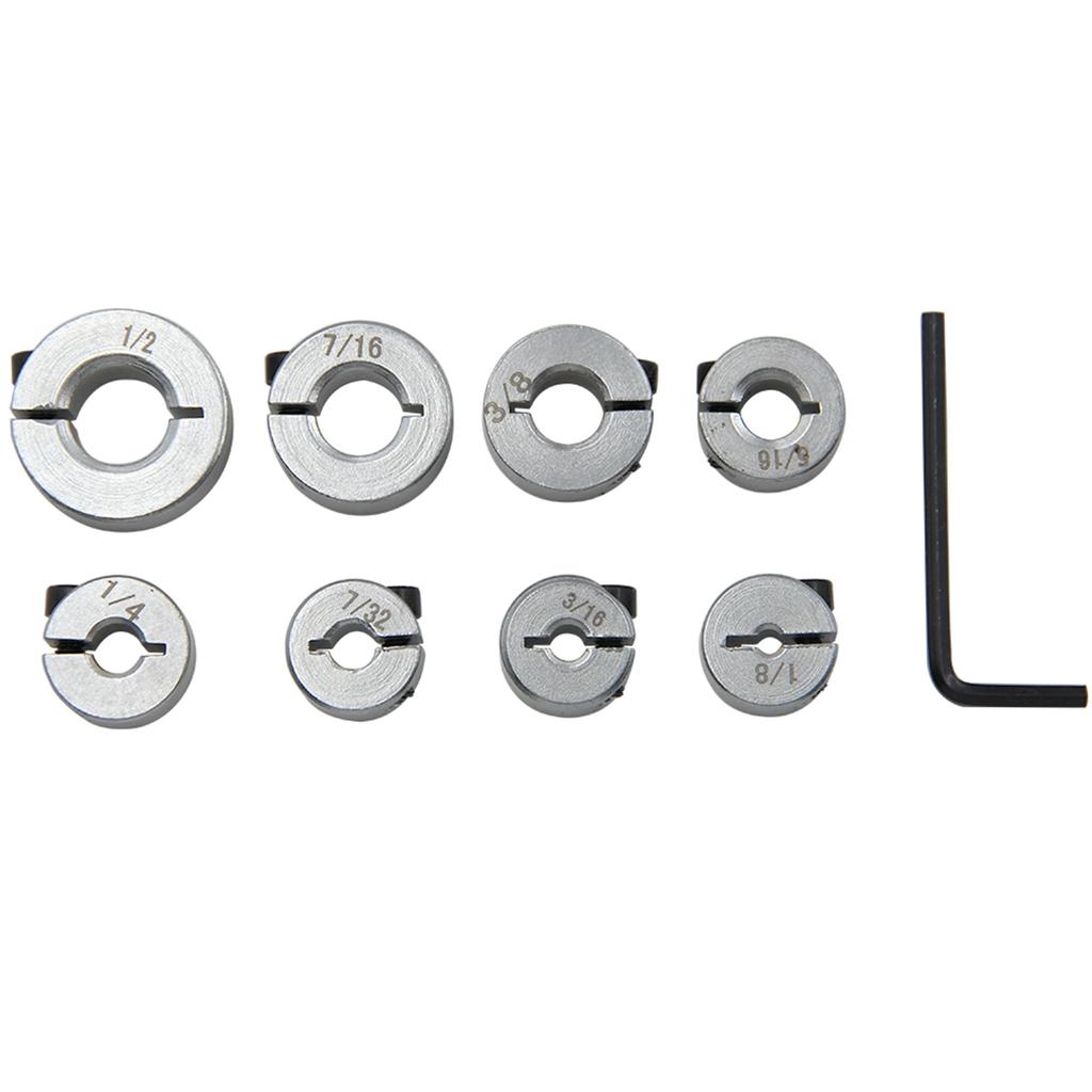 Separation Type Optical Shaft Fixed Ring Locking Ring Limit Ring Bearing Fixed Spindle Retaining Ring Oxidation Fixed 8x