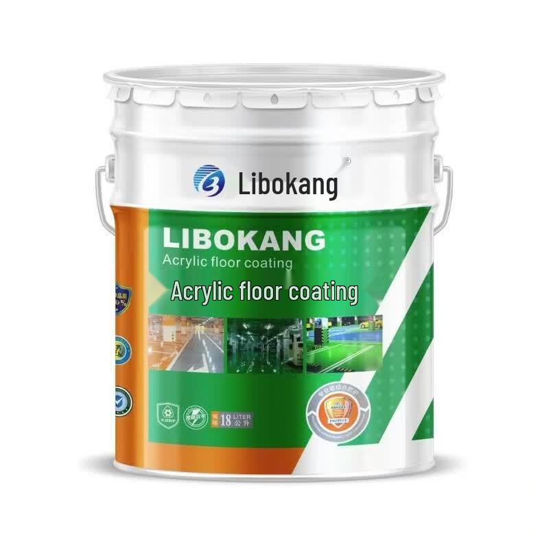 Белая акриловая краска для пола Libeokang