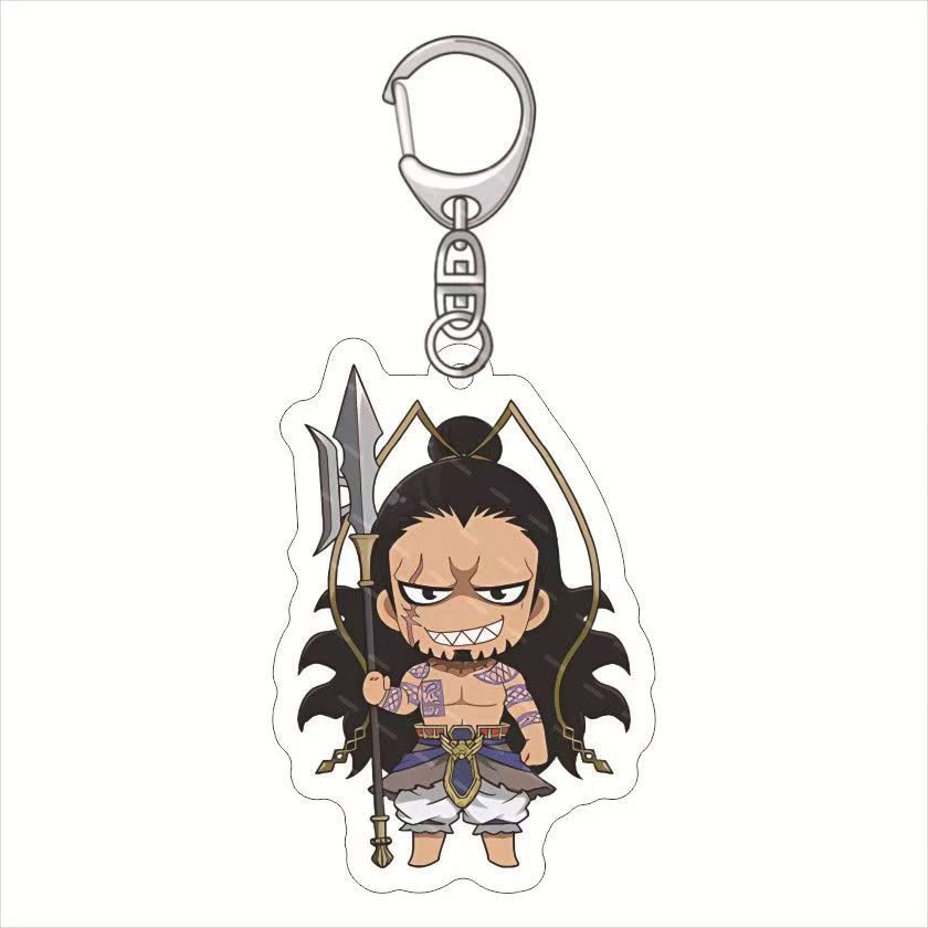 Record of Ragnarok Llavero Anime LuBu Thor Ying Zheng Shiva Gautama Buddha Acrylic Figure Keychain Fans Christmas Gifts