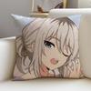 GGIRLS BAND CRYS Cushion Cover Pcs Soft Decorative Square Cushion Covers x x Pillowcases for Sofa Couch Home Bedroom