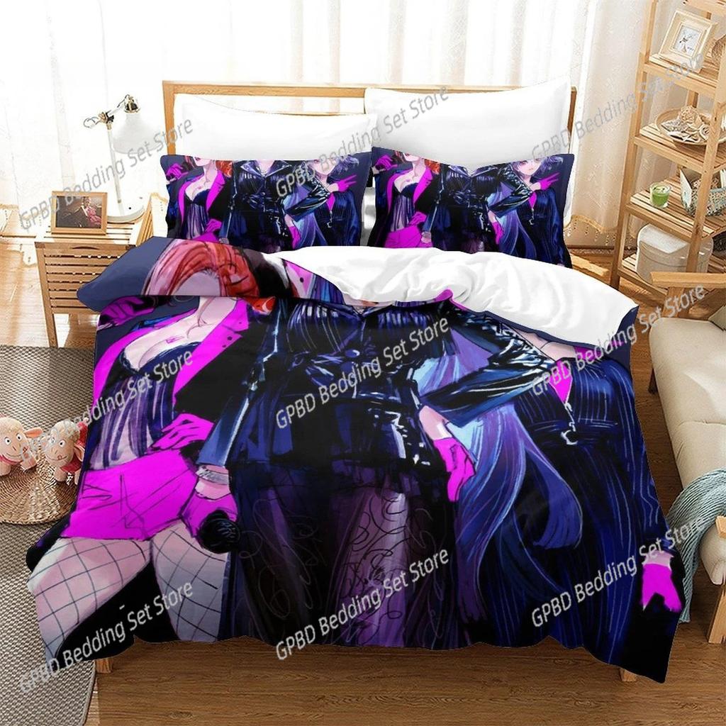 Hypnosis Mic Division Rap Battle Rhyme Anima 3D Bedding Set Duvet Cover Pillowcases Single Twin Full Queen King Size Home Decor