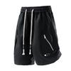 Korean Style Cargo Shorts For Men Summer Breathable Fabric With Drawstring Waist Casual Summer Wear