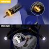 Sodcay 2 Stück Motorrad Blinkerleuchten Universal Motorrad Lenker LED Motorrad Lenkerende