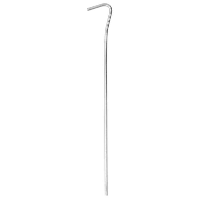 VidaXL Tent Pegs 25 Pcs 23 Cm Ø4 Mm Galvanized Steel, Ground Stake, Ground Anchor, Heavy-Duty Camping Peg, 4009331