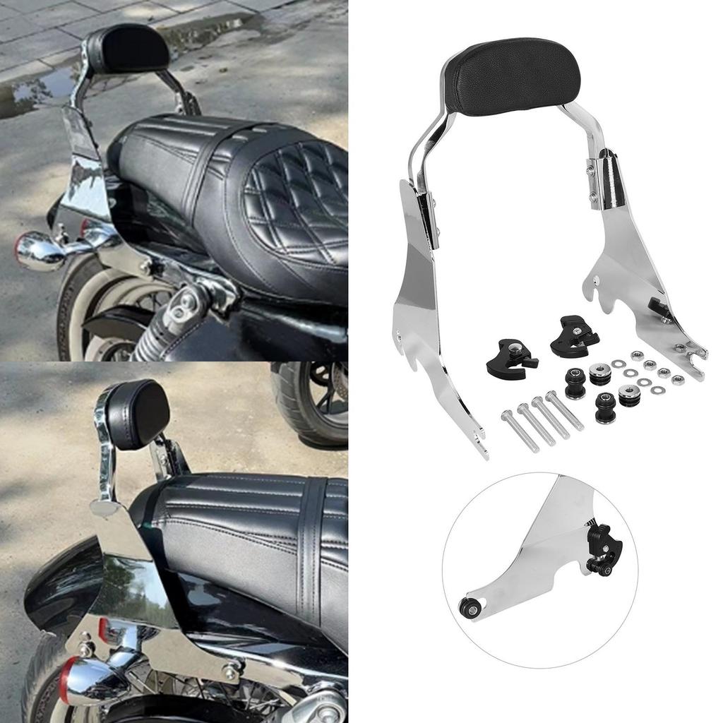 Compatible Harley XL883/X48/1200 Ironhead Mini Passenger Backrest Cushion