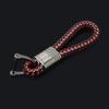 Dalxrz1 Daktpw1 Leather Rope KeyChain Hand Woven Horseshoe Buckle Key Ring Car Key Rings For Opel Astra G H J Insignia Zafira Corsa D C Vivaro Z