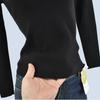 Soft Glutinous Pullover Bottoming Shirt Sweater Women's Autumn and Winter Retro Minimalist Slim Fit Inner Wear Long Sleeves Turtleneck Knitting Tops